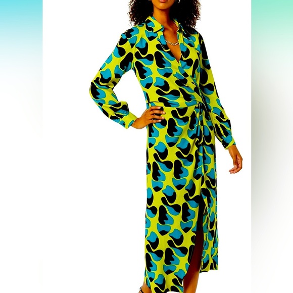 Women's Raina Draped Crossover Maxi Dress - Picture 1 of 3